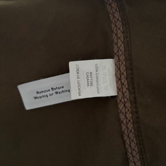 JCrew Wax Coated Jacked in Utility Green - Picture 3 of 6